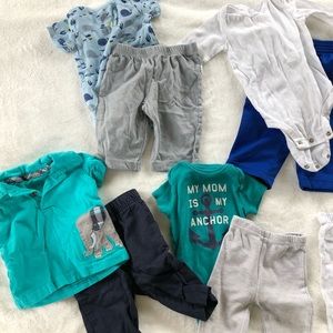 Baby boy bundle (14 pieces)